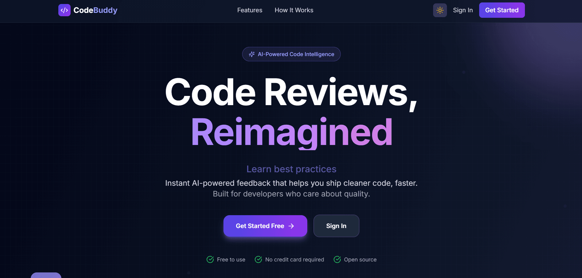 CodeBuddy — screenshot